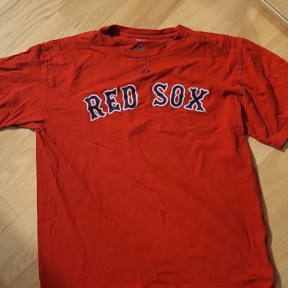 Majestic Boston Red Sox Jacoby Ellsbury #2 T Shirt Mens Medium MLB